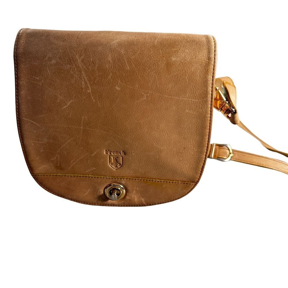 French US Equestrian Purses Riding Leather Satchel Shoulder Handbag Crossbody